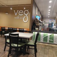 Inside at Golden Era Vegan Restaurant in San Francisco