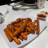 Sweet potato fries  at Golden Era Vegan Restaurant in San Francisco