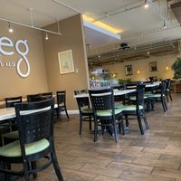 Interior  at Golden Era Vegan Restaurant in San Francisco