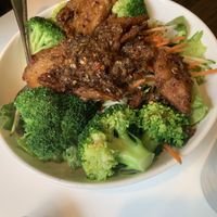 Lemongrass vegan duck  at Golden Era Vegan Restaurant in San Francisco