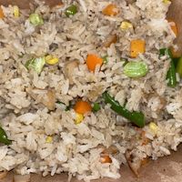 Gourmet fried rice   at Golden Era Vegan Restaurant in San Francisco
