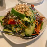 Cucumber Kelp Salad at Golden Era Vegan Restaurant in San Francisco
