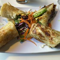 Curry wrap  at Golden Era Vegan Restaurant in San Francisco