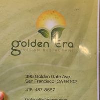  at Golden Era Vegan Restaurant in San Francisco