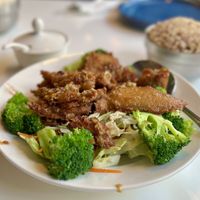 Sp4. Lemongrass Deluxe Specialty  at Golden Era Vegan Restaurant in San Francisco