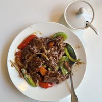 Spicy Mongolian   at Golden Era Vegan Restaurant in San Francisco