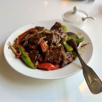 Spicy Mongolian   at Golden Era Vegan Restaurant in San Francisco