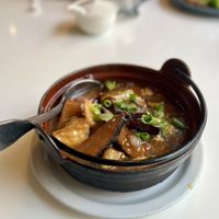 Mama’s clay pot  at Golden Era Vegan Restaurant in San Francisco