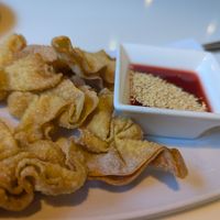 Fried Wonton at Golden Era Vegan Restaurant in San Francisco