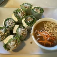 I’m somewhat of a spring roll connoisseur and these are excellent!        at Golden Era Vegan Restaurant in San Francisco