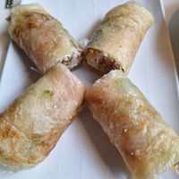 Mushu rolls at Golden Era Vegan Restaurant in San Francisco