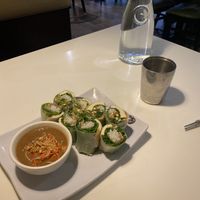 Post-Run/Walk Around SF - Devoured the Spring Rolls 😛  at Golden Era Vegan Restaurant in San Francisco