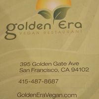  at Golden Era Vegan Restaurant in San Francisco