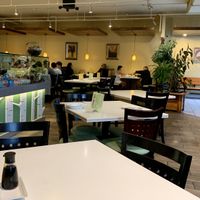 Interior at Golden Era Vegan Restaurant in San Francisco