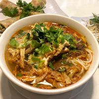 Spicy noodles  at Golden Era Vegan Restaurant in San Francisco