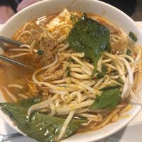 Spicy noodle at Golden Era Vegan Restaurant in San Francisco