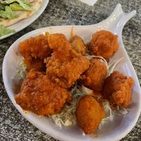 Buffalo cauliflower.  Not good   at The Green Parrot in Nassau