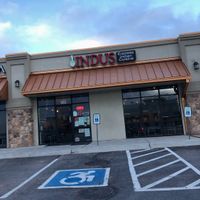 outside of the restaurant  at Indus Modern Kitchen in Colorado Springs