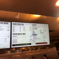 menu at Indus Modern Kitchen in Colorado Springs