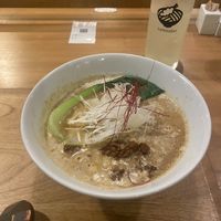 Soy milk ramen   at Taiko Udon in Hiroshima