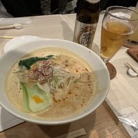 Vegan tantan udon soup   at Taiko Udon in Hiroshima