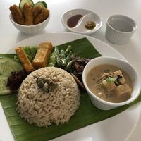 Nasi lemak at NamuL in Kuala Lumpur
