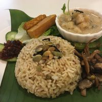 Nasi lemak at NamuL in Kuala Lumpur