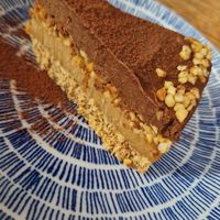 Snickers cake at Szabad Bisztro in Budapest