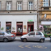 Exterior at Szabad Bisztro in Budapest