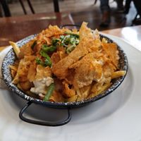 Dirty fries at Szabad Bisztro in Budapest