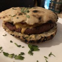 NotCheese Burger  at Szabad Bisztro in Budapest