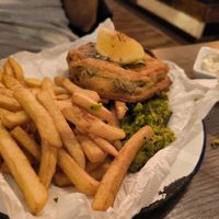 Notfish n chips at Szabad Bisztro in Budapest
