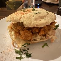 Pulled porc  at Szabad Bisztro in Budapest