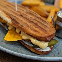 Cuban ( from daily changing menu) at Szabad Bisztro in Budapest