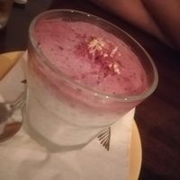 Tapioca pudding at Szabad Bisztro in Budapest