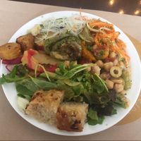 Salad at Banana Verde in Sao Paulo