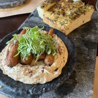 Hummus  at Banana Verde in Sao Paulo