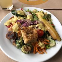 Salad at Banana Verde in Sao Paulo