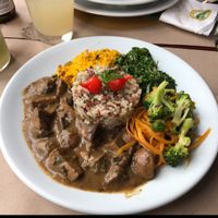 Hot dish at Banana Verde in Sao Paulo