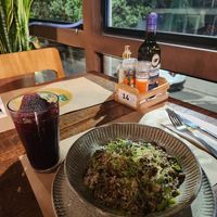 my food at Banana Verde in Sao Paulo