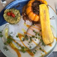 Bobó de cogumelo at Banana Verde in Sao Paulo