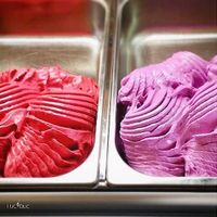 Friut ice cream at LucDuc in Lisbon