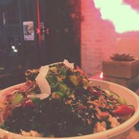 Topped with avocado spurge  at BOWL.R in Balmain