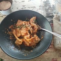 Vegan Pappardelle at La Baracca in Pecatu