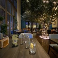 Beautiful decor  at Urth Caffe in Riyadh