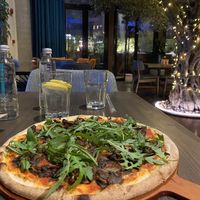 Truffle mushroom and rucola w/out cheese   at Urth Caffe in Riyadh