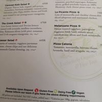 The explanation of 'vegan' tick at Urth Caffe in Riyadh