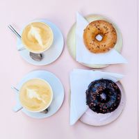 vegan 🍩 at MOD Donuts in Warsaw