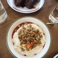 Rice pudding at La Copine in Yucca Valley