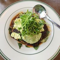 Artichoke cake at La Copine in Yucca Valley